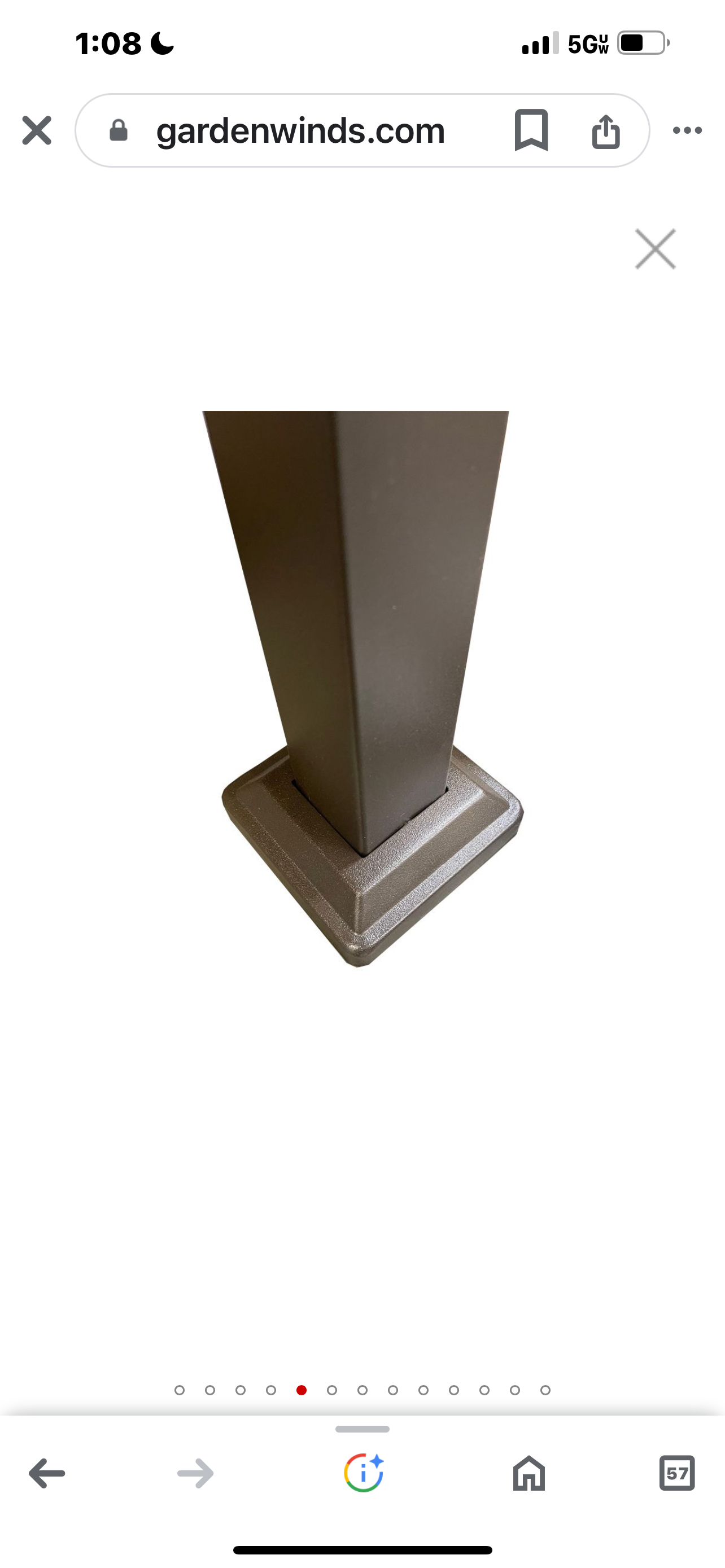 Replacement Heavy Duty Canopy Top TPGAZ2303B Lowes’s 10' x 12' Gazebo