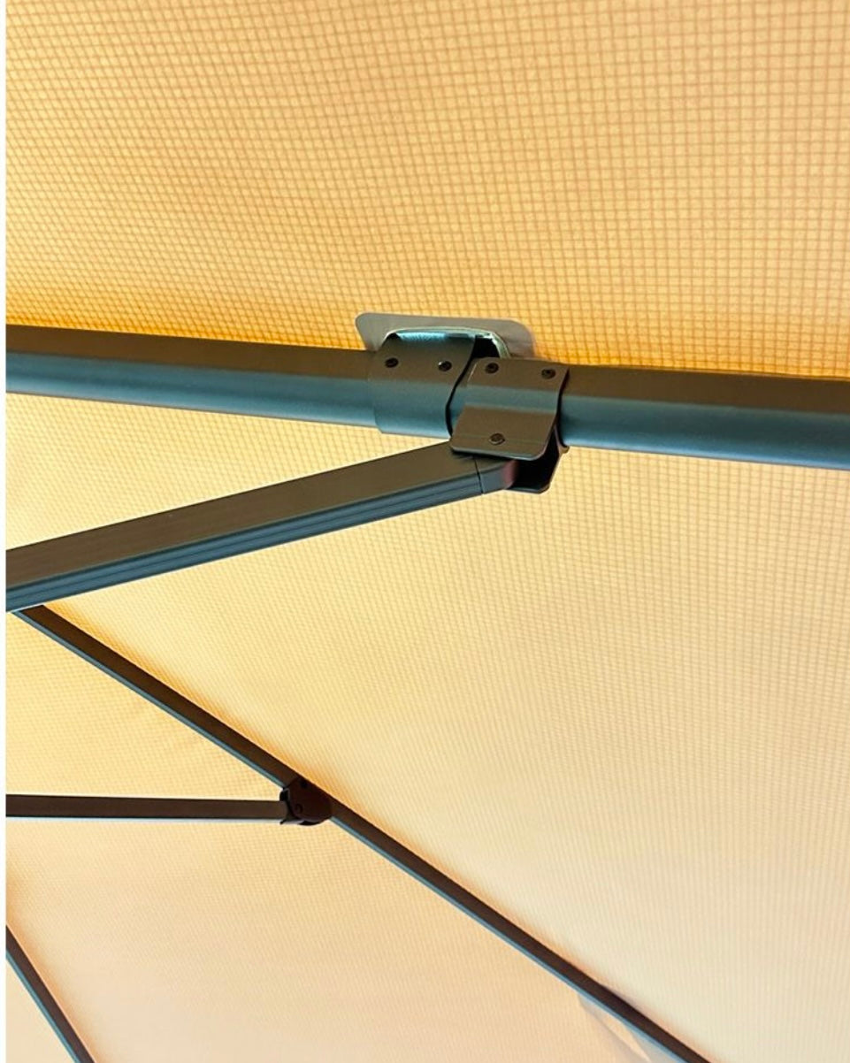 Replacement Canopy for Backyard Creations 10' x 13' Offset Patio Umbrella - RipLock 350