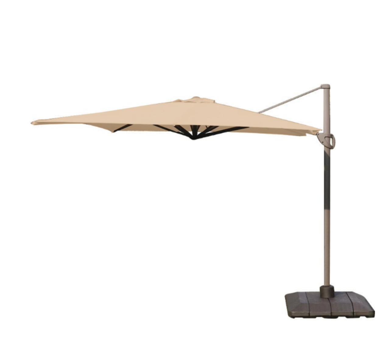 Replacement Canopy for Backyard Creations 10' x 13' Offset Patio Umbrella - RipLock 350