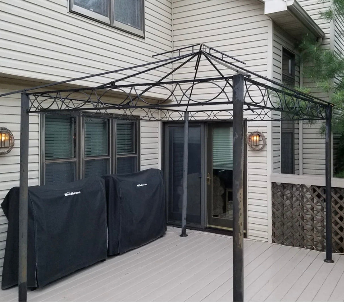 Replacement Canopy and Vent Cover for Celeste Gazebo - Riplock 350