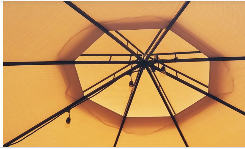 Replacement Mosquito Netting for Pacific Casual Octagon Gazebo - Riplock 350