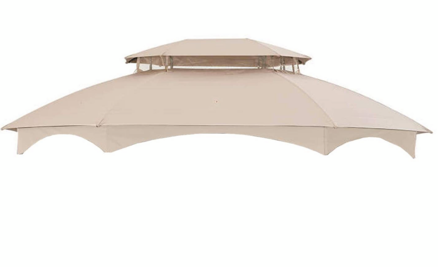 Canopy for Big Lots Octagon Gazebo L-138PST- Standard 350 - Beige