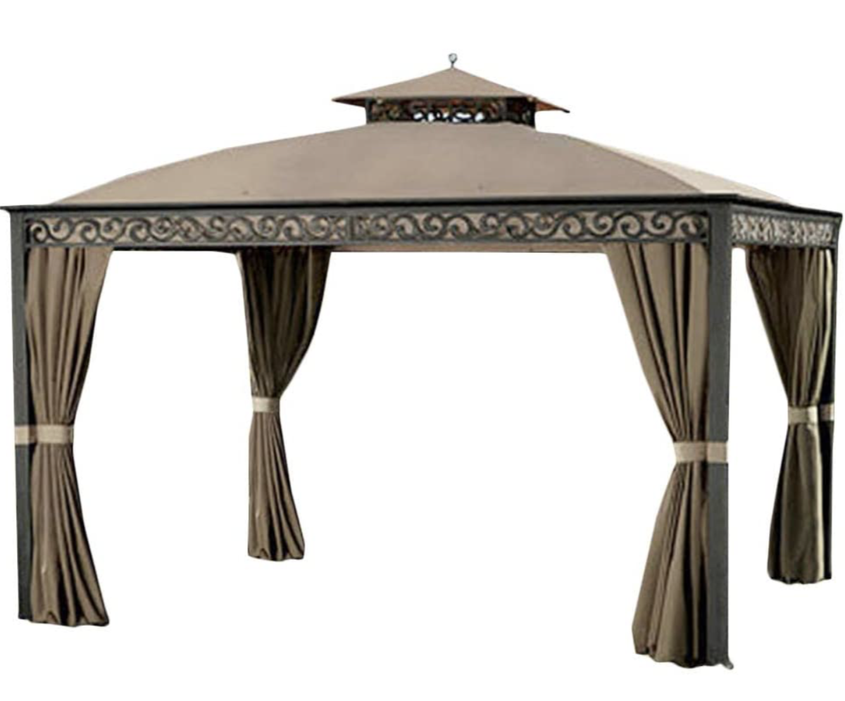 Replacement Curtain Set (4 Panels) for Southport Gazebo - Model L-GZ399PAL-B