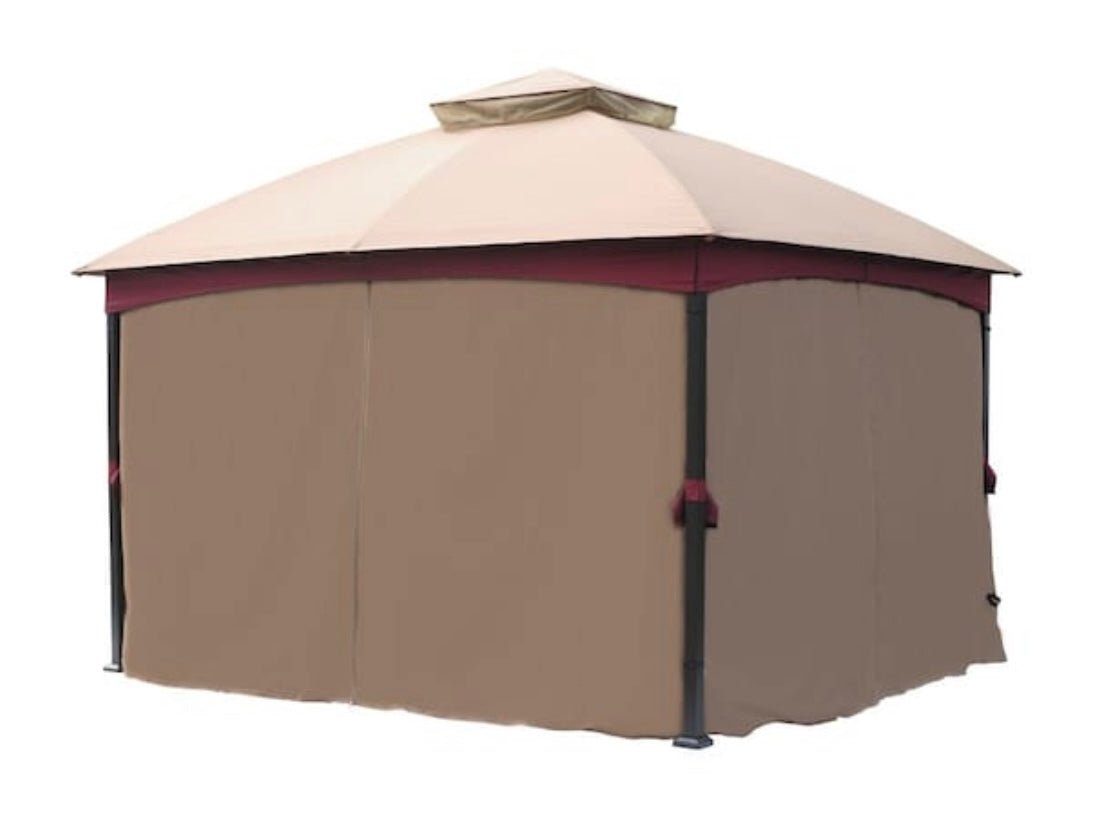 Lowes Allen and Roth 10 x 12 Gazebo Universal Privacy Curtains GF-12S004B-1