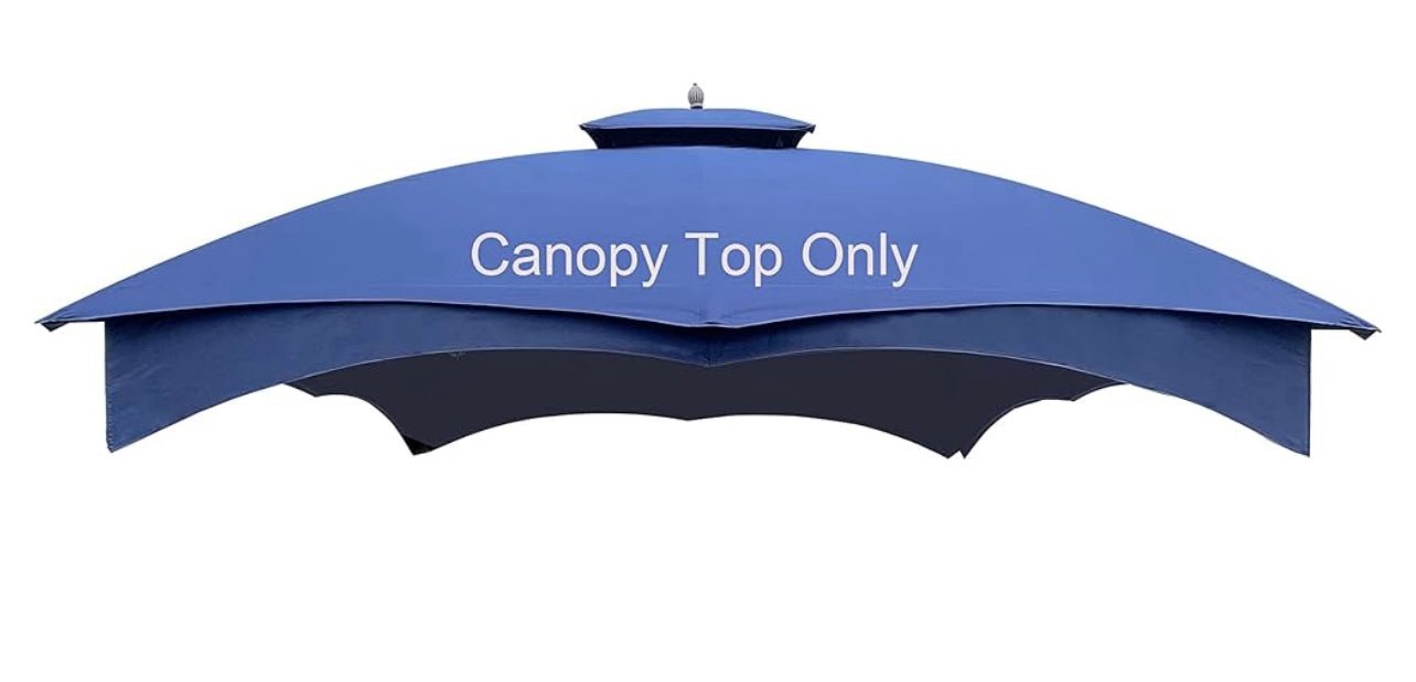 Navy Replacement Heavy Duty Canopy Top TPGAZ2203F Lowe's 10' x 12' Gazebo