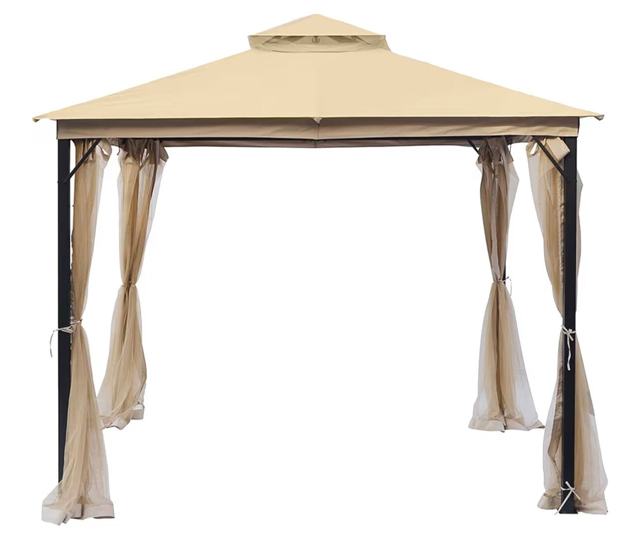 Replacement Canopy 9’11” x9’x11” Top Cover Compatible with The Lowes Gazebo - Riplock 350