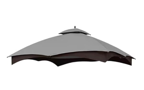 Replacement Heavy Duty Canopy and Vent Cover Set TPGAZ2203F Lowe's 10' x 12' Gazebo Gray