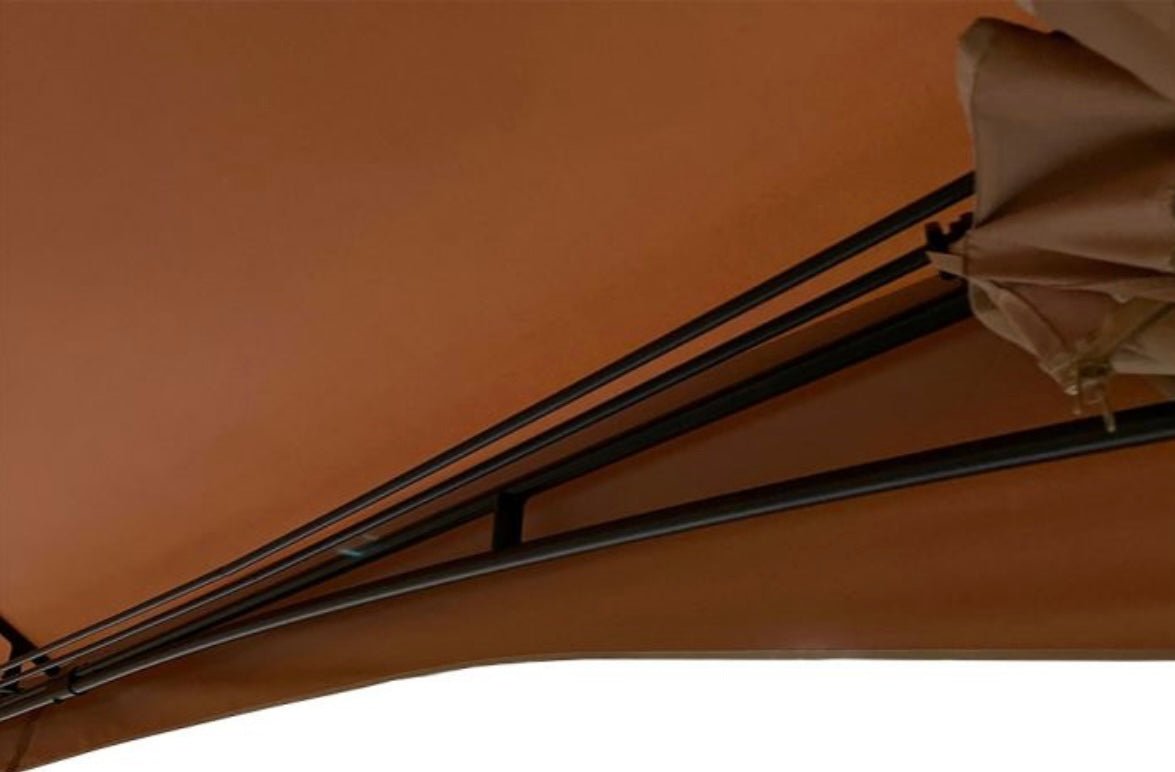 Replacement Canopy for A101012201, A101012202, A101012200 Zanker Gazebo - Riplock 350 - Slate Gray