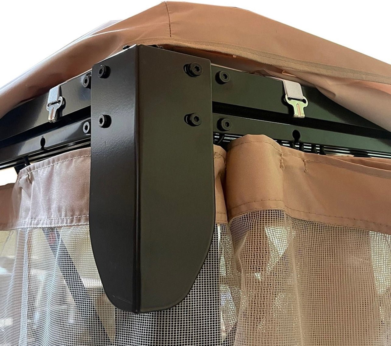 Replacement Canopy for B07RLKHU, Grand Patio 10x13 Gazebo - RipLock 350 Gray