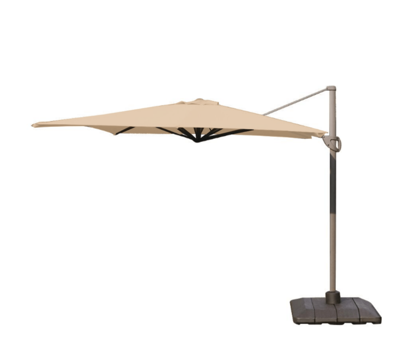 Replacement Canopy for Backyard Creations 10' x 13' Offset Patio Umbrella - RipLock 350