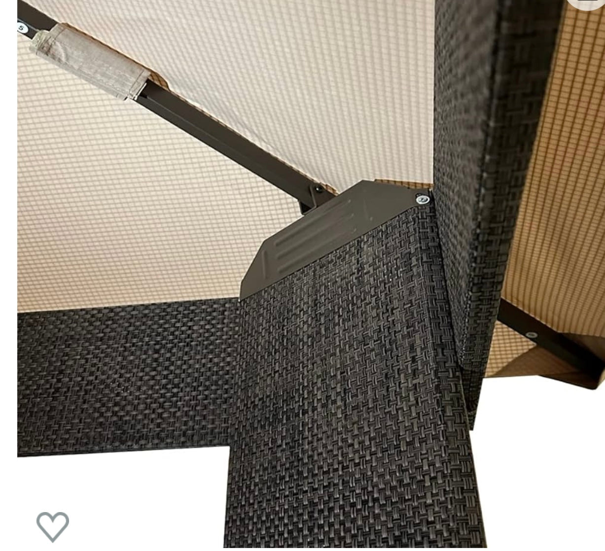 Replacement Canopy Top Cover Compatible with The 12x12 Gazebo - RipLock 500