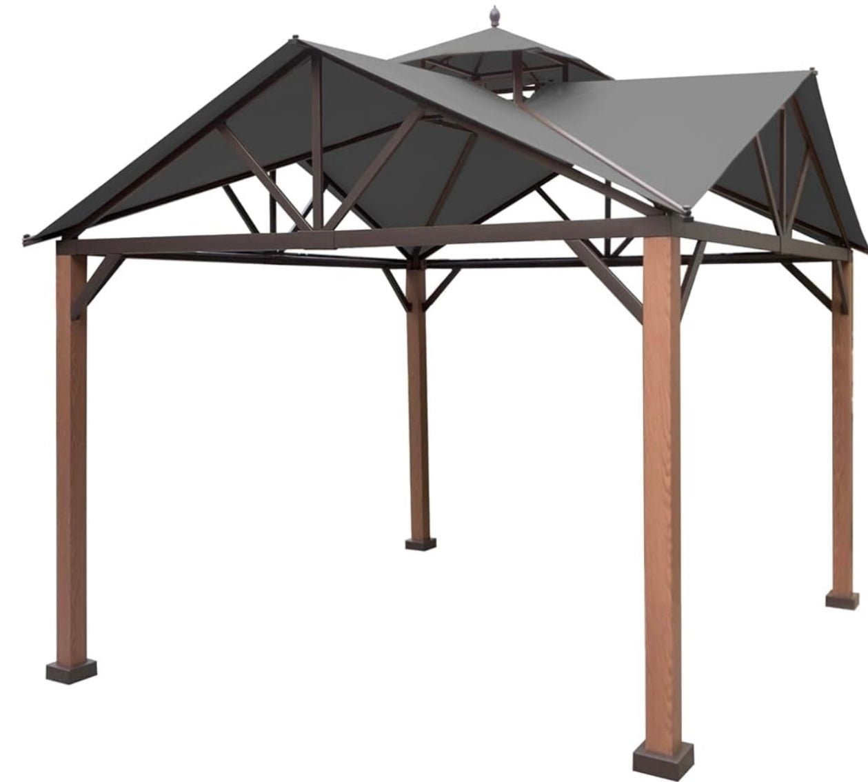 Replacement Canopy Top Cover Compatible with The Gable Roof Gazebo - TPGAZ2307B Riplock 350