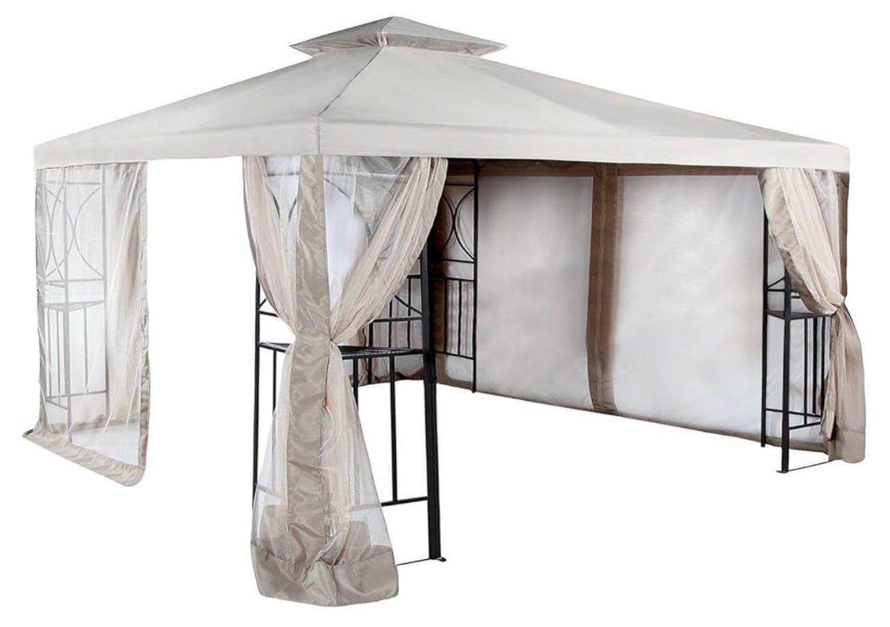 Replacement Canopy Top Cover for The 12x10 CTS Crescent Gazebo - RipLock 350