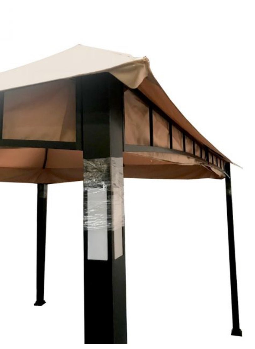 Sunjoy Sesame+Dark Brown Winona Replacement Canopy Gazebo (10x11)