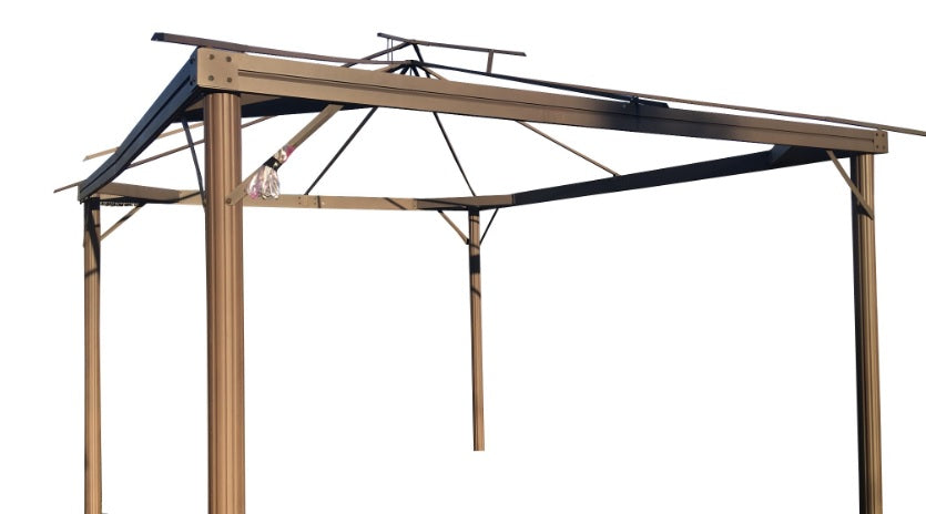 Replacement Canopy Top Cover for Living Home 10 x 12 Gazebo - Riplock 350 - Beige