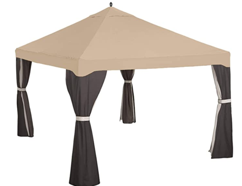 Replacement Canopy Top Cover for Garden Treasures C-1210GZN 10' x 12' Gazebo - RipLock 500