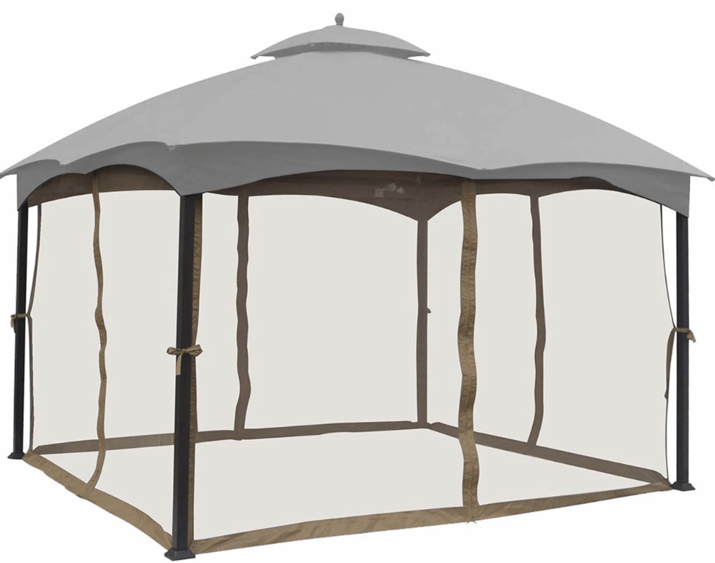 Allen Roth 10 X 12 Universal Netting Replacement Gazebo Mosquito Screen GF-12S004B-1
