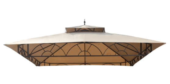 Beige Replacement Canopy For Belvedere Gazebo (10X10 Ft) L-GZ027PWI-3A Sold At BigLots