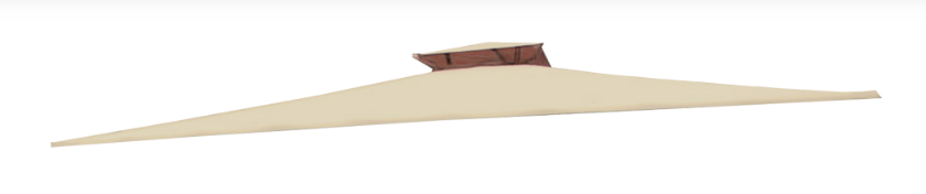 Coastal Grand Symphony Canopy and Net - Rip Lock 350