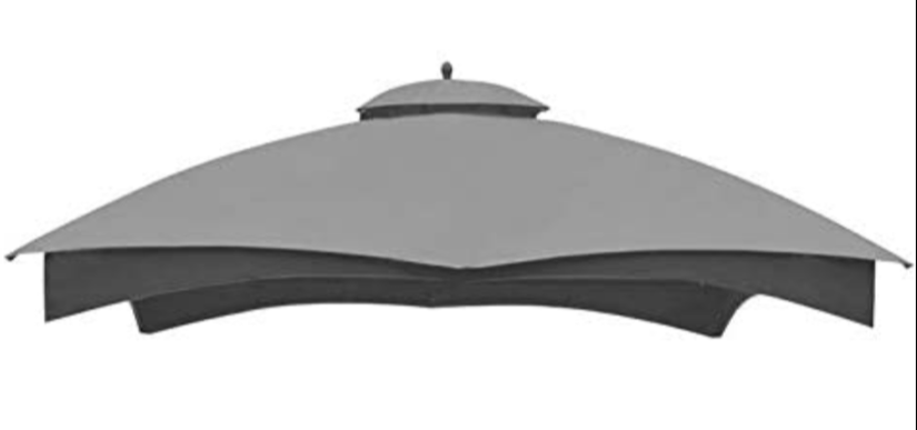 Replacement Canopy Top Gray TPGAZ2303B Lowe's 10' x 12' Gazebo