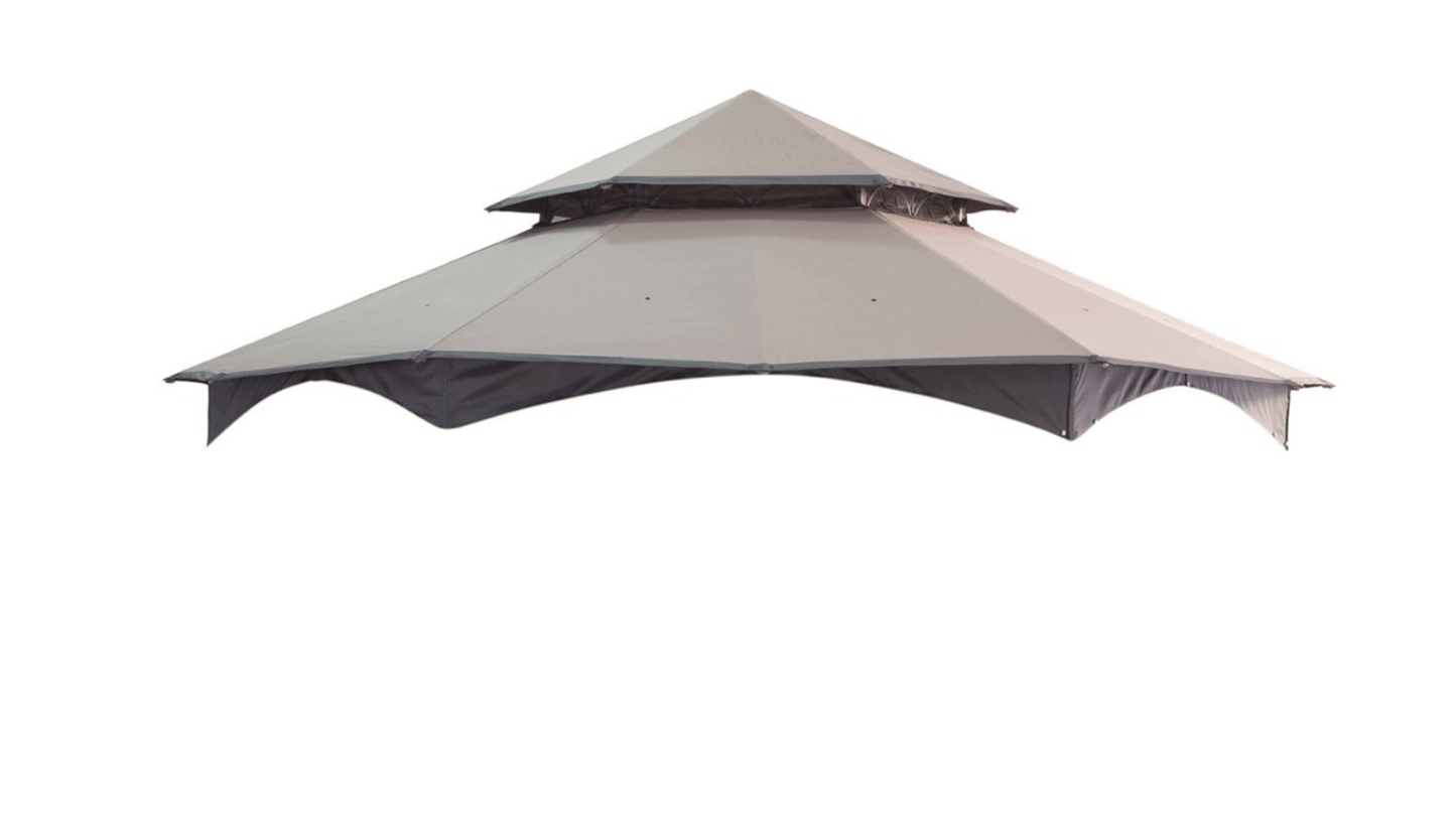 Replacement Canopy For South Bay Hexagon Gazebo (14X14 Ft) L-GZ793PST-A Sold At BigLots Beige