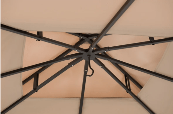 Light Brown Replacement Canopy For Gazebo (10X12 Ft) L-GZ427PST-C-A Sold At Lowe’s