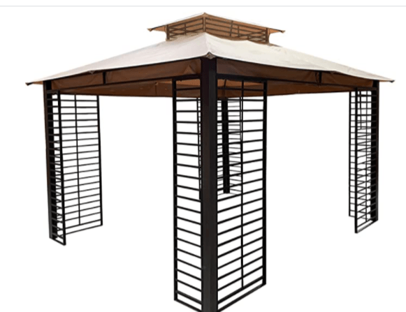 Lowes Planter Box Gazebo - Riplock 350 L-GZ282PST-D Privacy Curtain Set