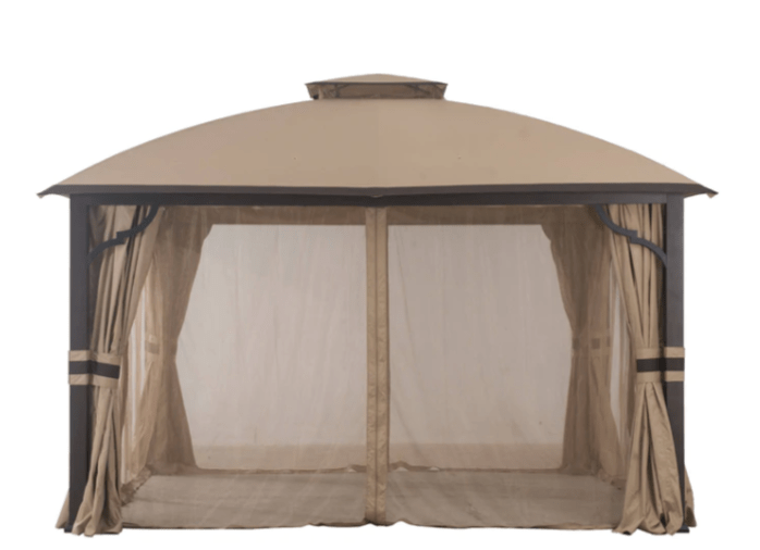 Mosquito Netting For Greenvail Fabric Top Gazebo (10X12 Ft) A101010200 Sold At BJ‘s