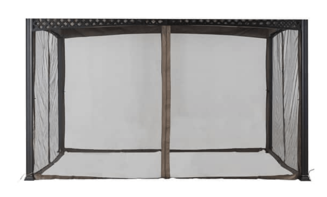 Oakmont Gazebo Replacement Mosquito Screen 10x12 sold at Big lots L-GZ1188PST-A