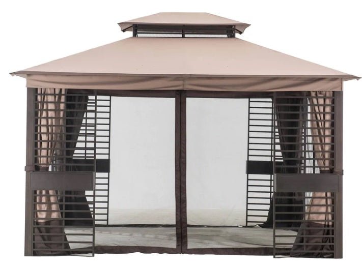 Refresh kit for Lowes Garden Box Gazebo - Riplock 350 L-GZ282PST-D canopy , curtain set screen set