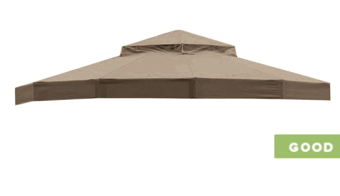 Sun house L-GZ660PST Gazebo Replacement Canopy Nutmeg - Rip Lock 350