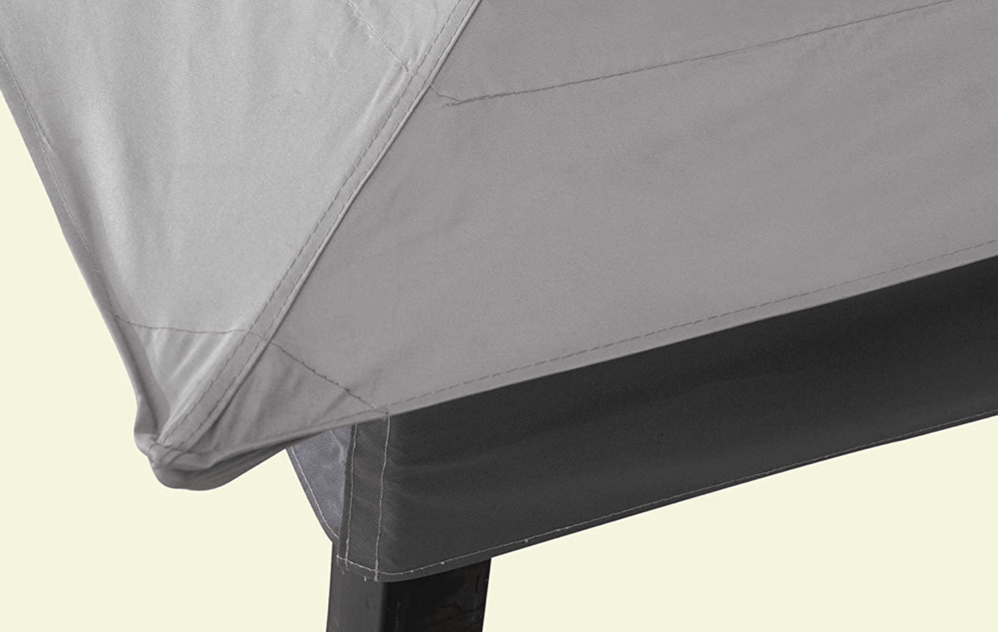 Sunjoy Original Replacement Canopy for A+R Easy Up Gazebo (10X12 Ft) L-GZ472PST-I Sold at Lowe's, Light Grey