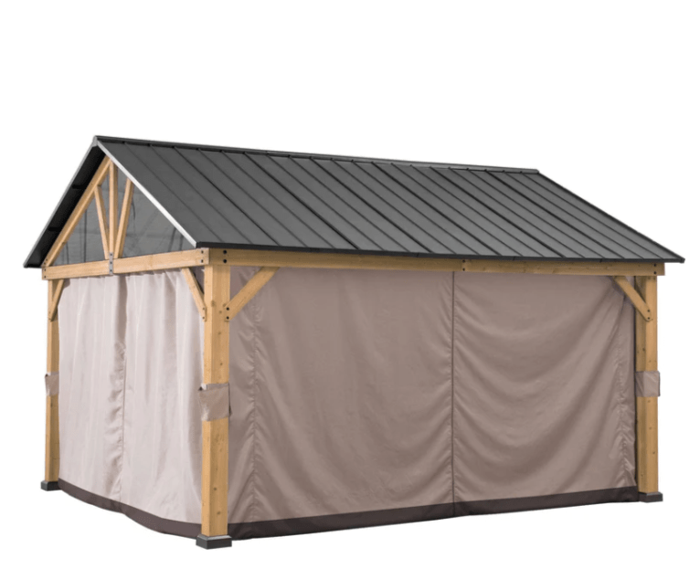 Sunjoy Replacement Universal Mosquito Netting for 12 ft. ×14 ft. Wood-Framed Gazebo