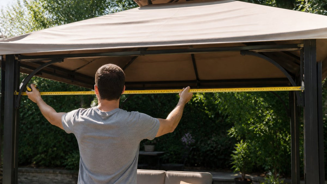 How to Measure Gazebo for Replacement Canopy