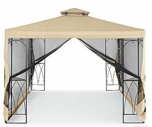 Outdoor 10x10 Gazebo Replacement Canopy Top Cover