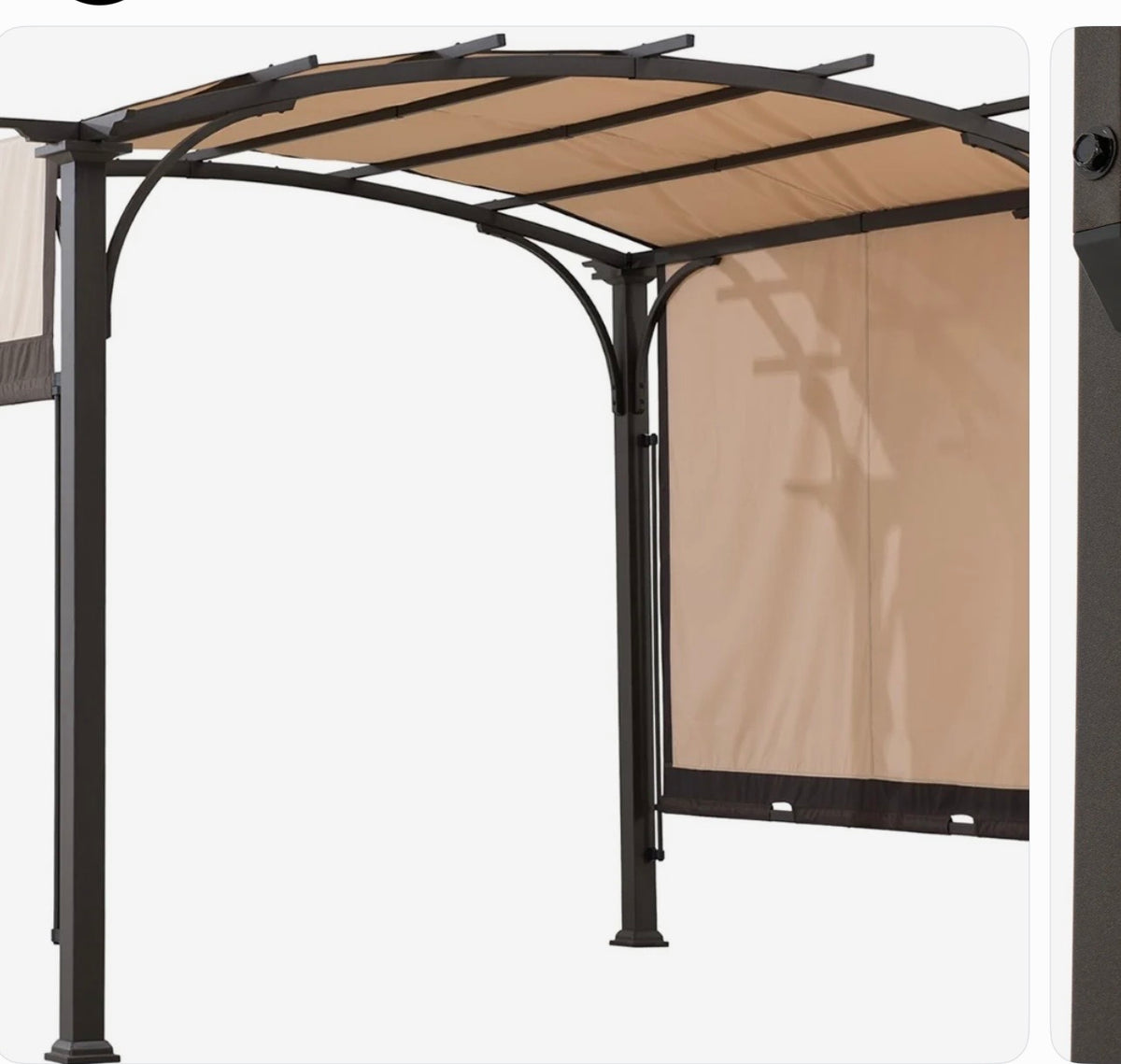 Pergola 9x11 with Adjustable Top