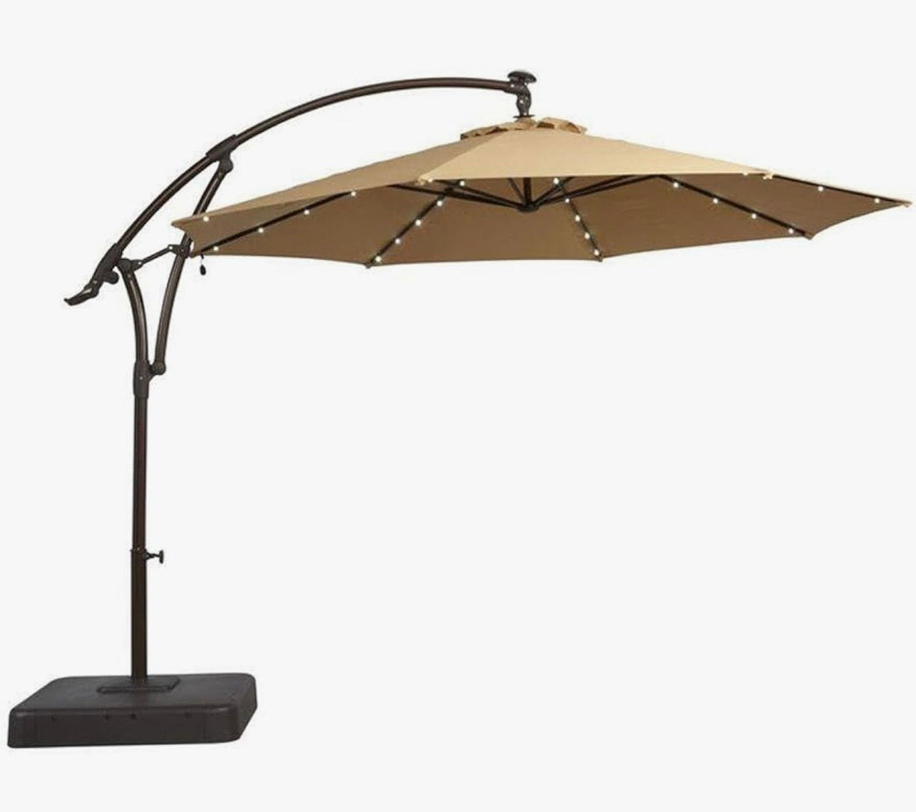 Replacement Canopy Top Cover for Hampton Bay LED Offset Solar Umbrella