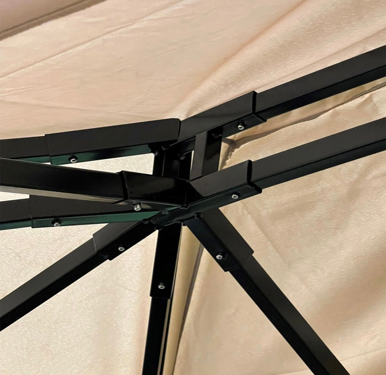 Replacement Canopy for B07RLKHU,  Grand Patio 10x13 Gazebo - RipLock 350 Gray