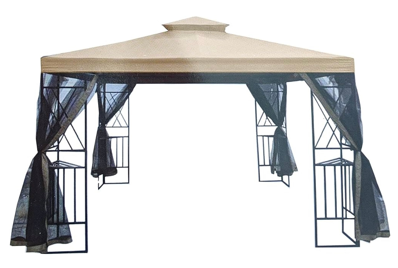 Replacement Canopy Top Cover for Aldi Gardenline Gazebo- Standard 350