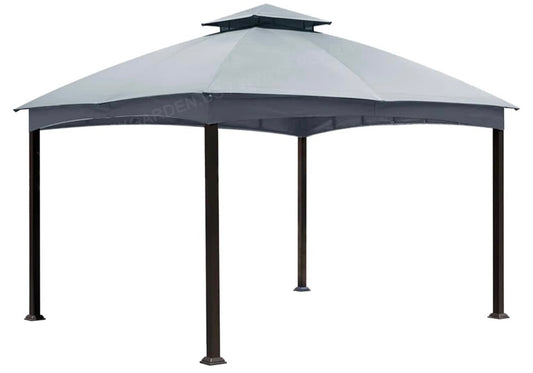 Gray Replacement Heavy Duty Canopy Top TPGAZ2203F Lowe's 10' x 12' Gazebo