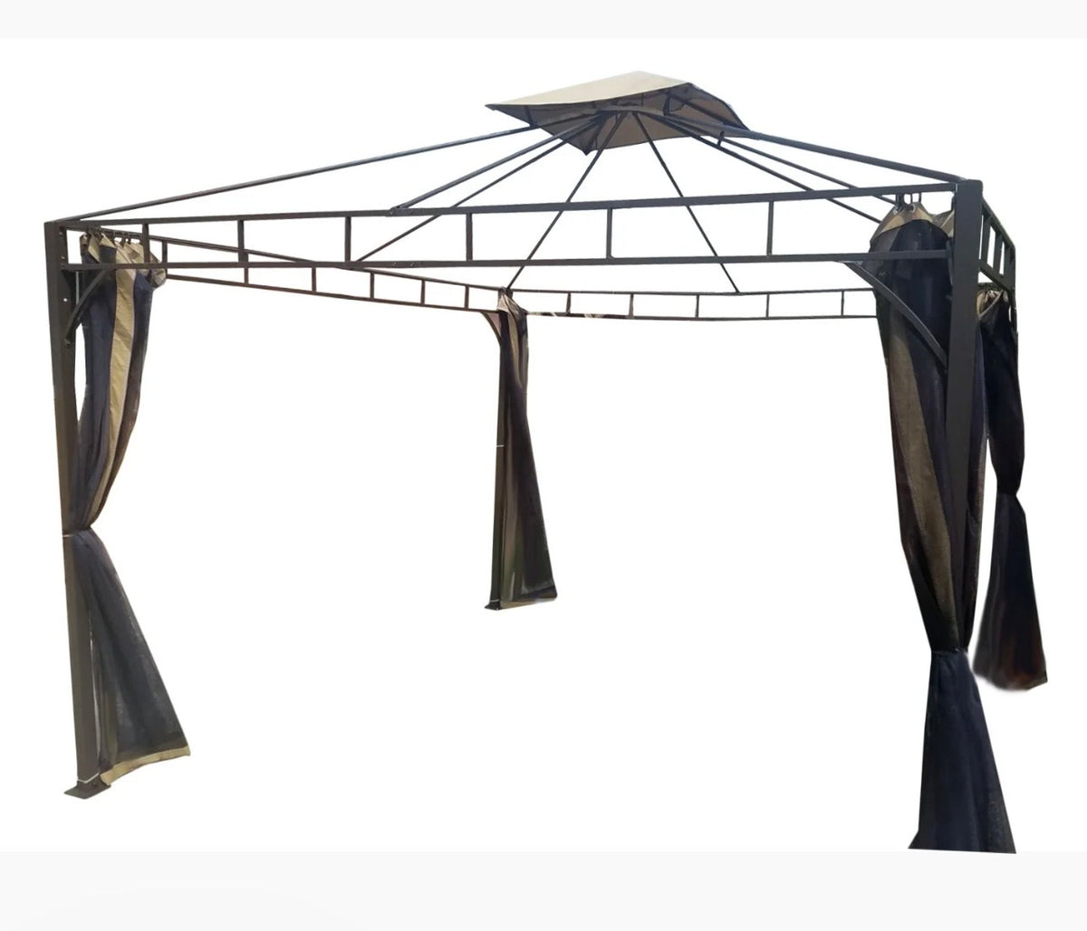 Replacement Canopy and Vent Cover Set for Gardenline 2018 Gazebo