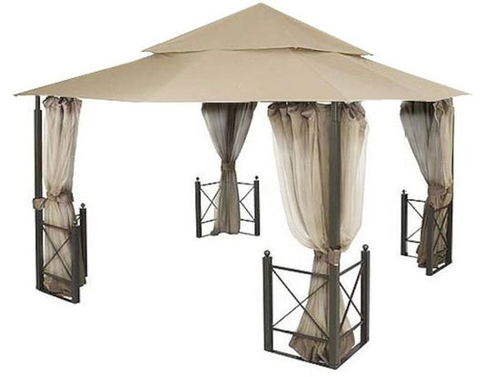 Replacement Mosquito Netting for The Harbor Gazebo 12x12 - Standard 350 - Beige