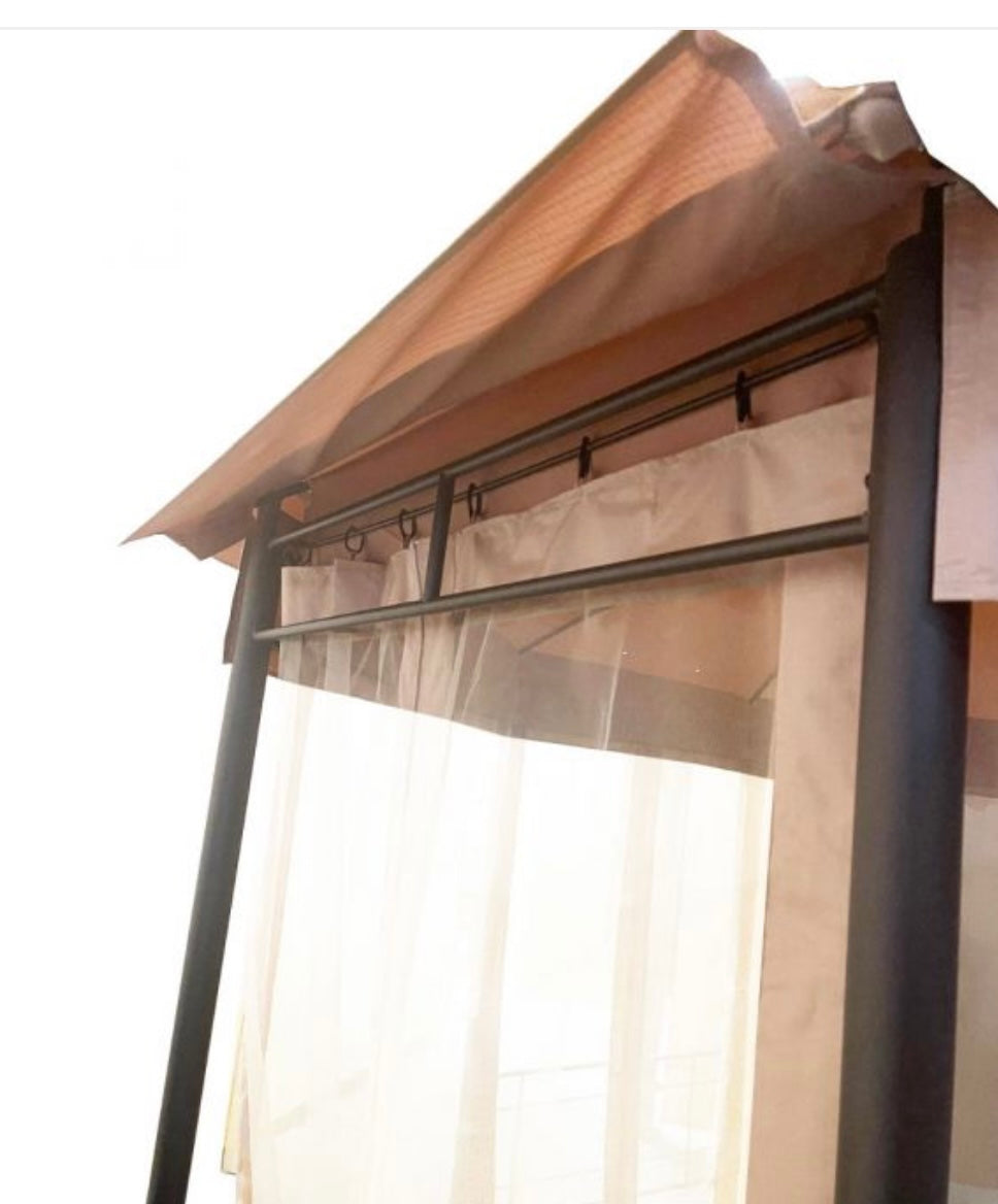 Replacement Canopy and Netting Set for Seagrove Gazebo - Riplock 350