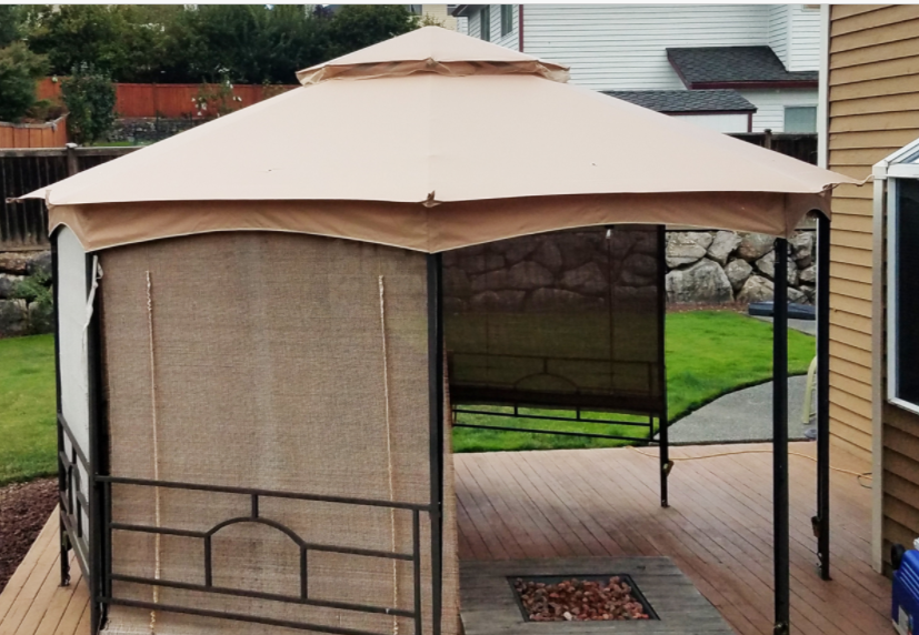 Replacement Mosquito Netting for Pacific Casual Octagon Gazebo - Riplock 350