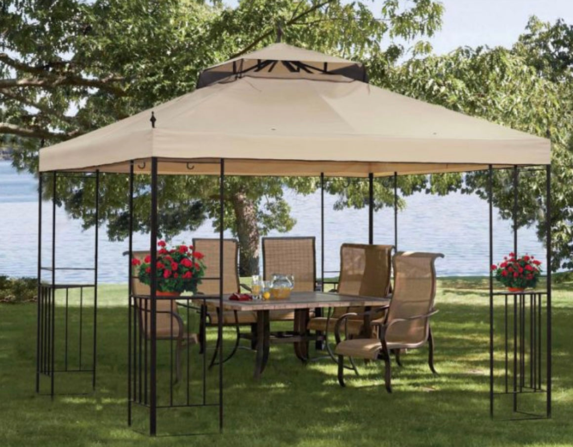 Walmart Athena Gazebo Replacement Canopy - RipLock 350