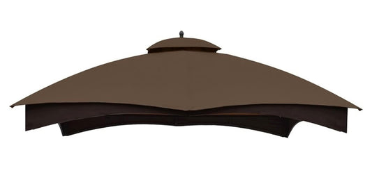 Replacement Premium Heavy Duty Canopy Top TPGAZ2303F Lowe's Allen & Roth 10' x 12' Gazebo Brown