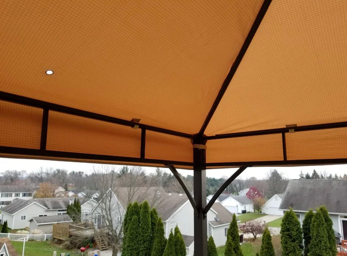 Replacement Canopy and Vent Cover Set for Gardenline 2018 Gazebo