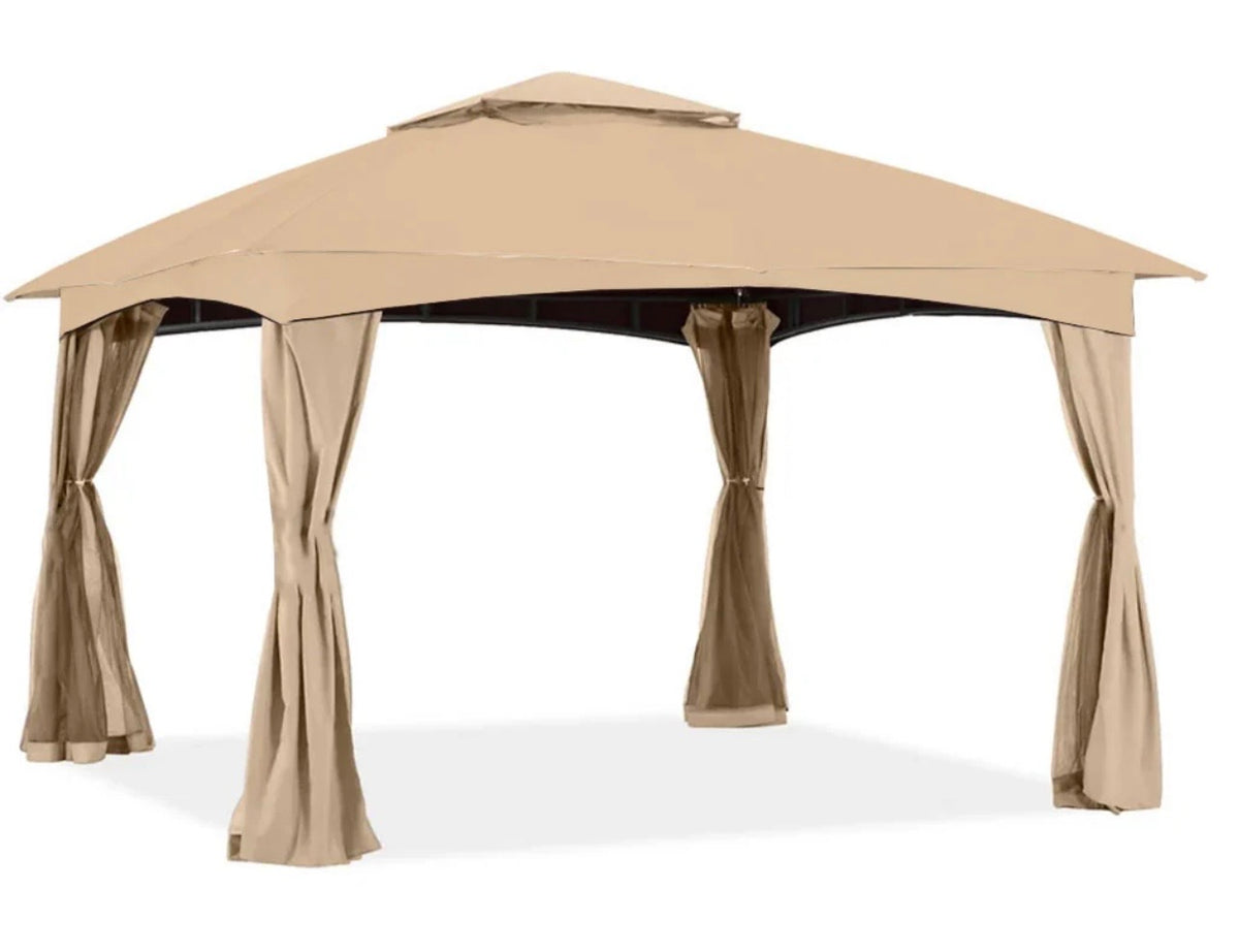 Replacement Canopy and Vent Cover Set for HD10x12 Gazebo - Riplock 350