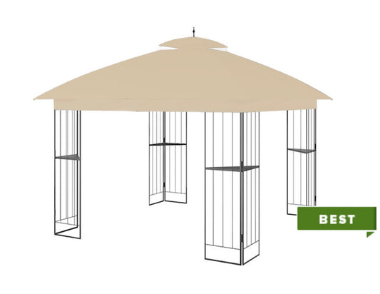 Replacement Canopy for Style Selections 10 x 10ft Gazebo -TPGAZ9116AV7B - BEIGE