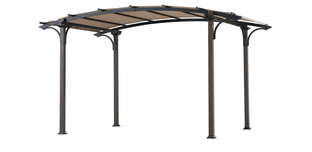 Brown Replacement Canopy For Madison  Pergola(Sling Fabric) (8.5x13 Ft) A106004500/A106004504 Sold At BigLots